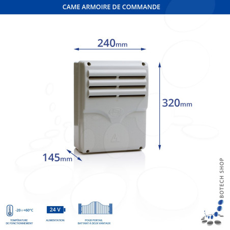 Armoire de commande CAME ZL180