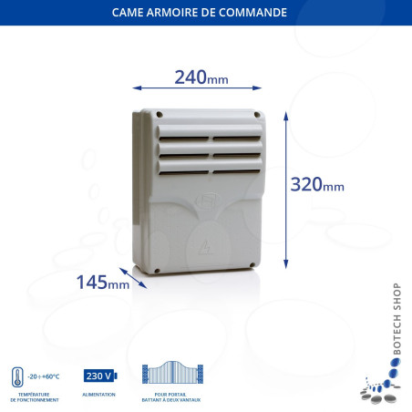 Armoire de commande CAME ZM3E
