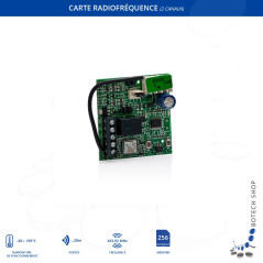 Récepteur FAAC RP2 LC 433 MHz