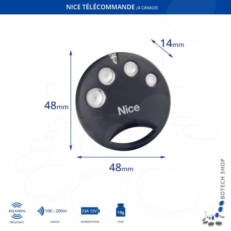 Télécommande NICE SM4