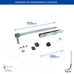 Bras de transmission à coulisse CAME F4004 