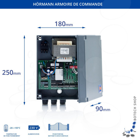 Armoire de commande Hörmann pour moteurs RotaMatic Armoire de commande Hörmann pour moteurs RotaMatic