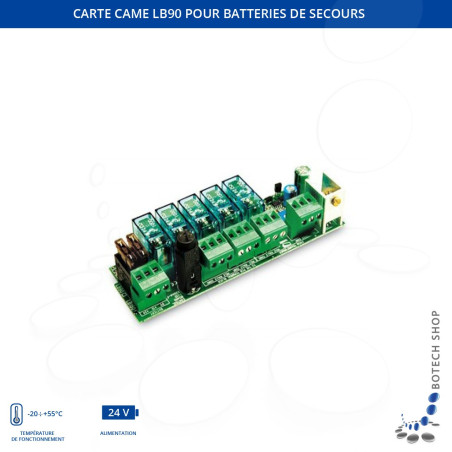 Carte CAME LB90 pour batteries de secours