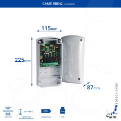 Récepteur universel CAME RBE42