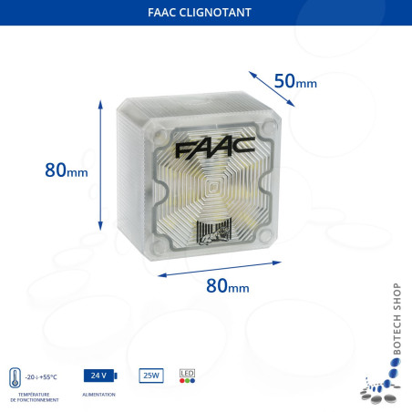 Clignotant FAAC XL 24L Clignotant FAAC XL 24L