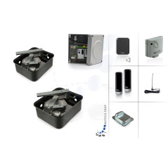 NICE METRO 3024/2 Moteur enterré 24V pour les portails battants - Kit M