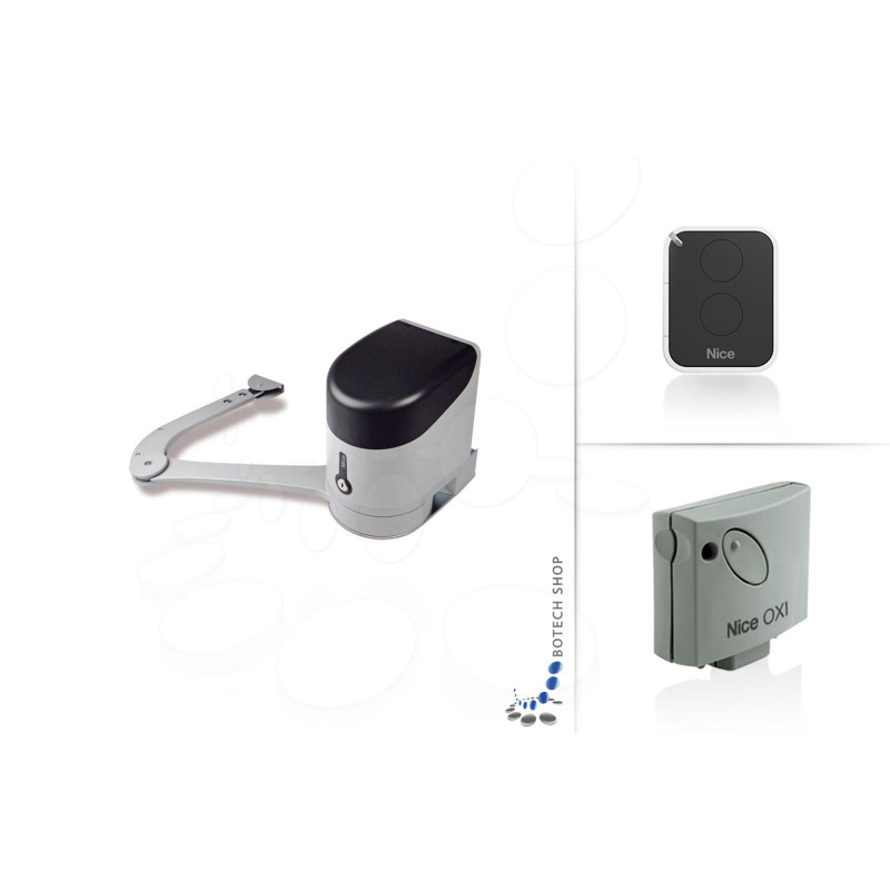 NICE HYKE 7024/1 Moteur 24V pour les portails battants - Kit S