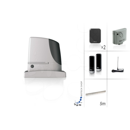 NICE RUN 2500P Moteur 230V pour les portails coulissants - Kit M