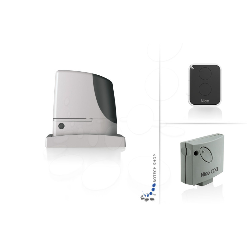 NICE RUN 2500P Moteur 230V pour les portails coulissants - Kit S