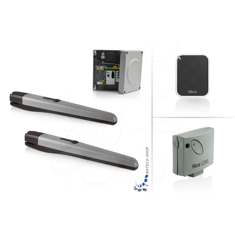 NICE TOONA 4024/2 Moteur 24V pour les portails battants - Kit S