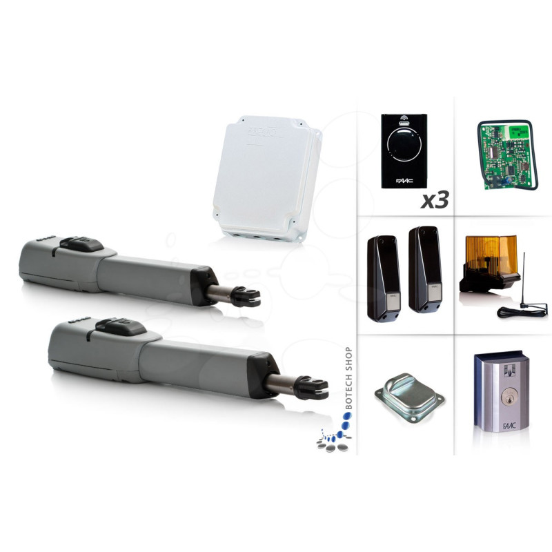 FAAC 415 LS/2 Moteur 230V pour les portails battants - Kit XL