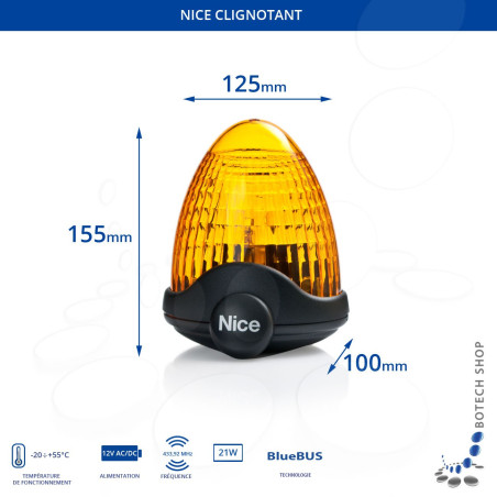 Clignotant NICE LUCYB (BlueBus)