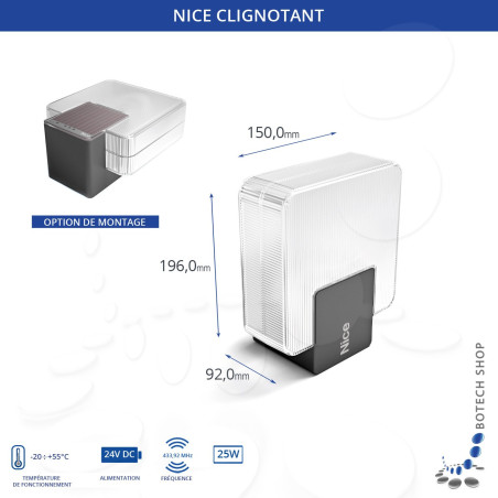 Clignotant NICE EL (24V) Clignotant NICE EL (24V)