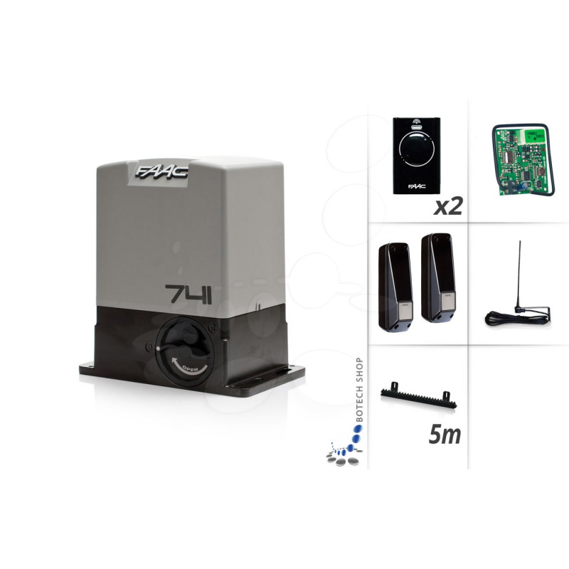 FAAC 741 Moteur 230V pour les portails coulissants - Kit M FAAC 741 Moteur 230V pour les portails coulissants - Kit M