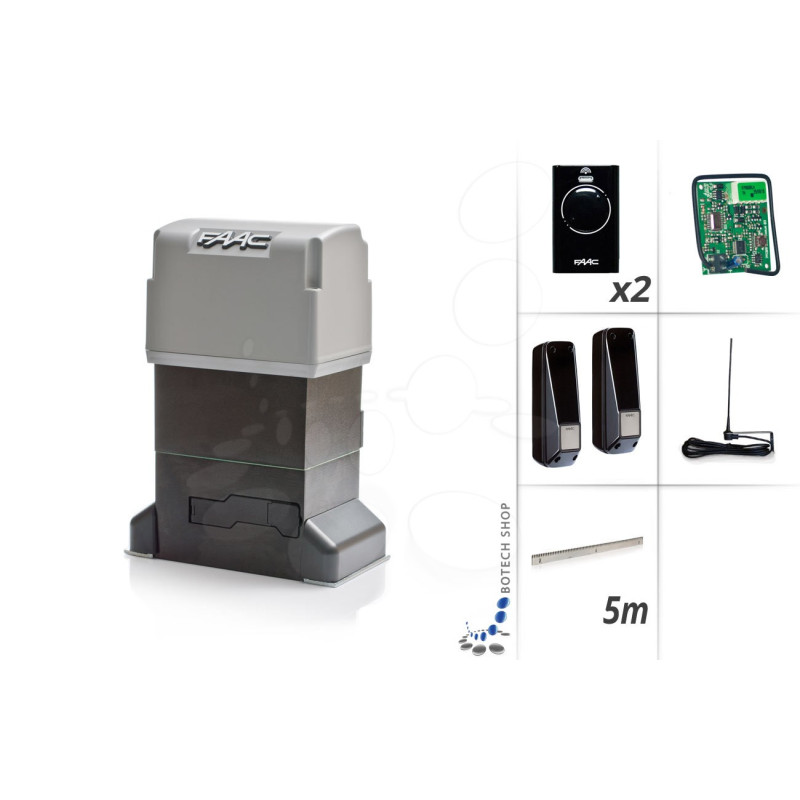 FAAC 844 R Moteur 400V pour les portails coulissants - Kit M