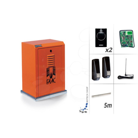 FAAC 884 MC Moteur 400V pour les portails coulissants - Kit M