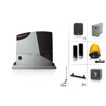 NICE ROBUS 400 Moteur 24V pour les portails coulissants - Kit XL