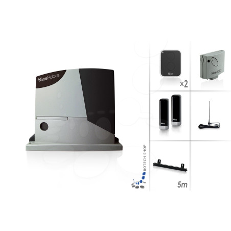 NICE ROBUS 400 Moteur 24V pour les portails coulissants - Kit M