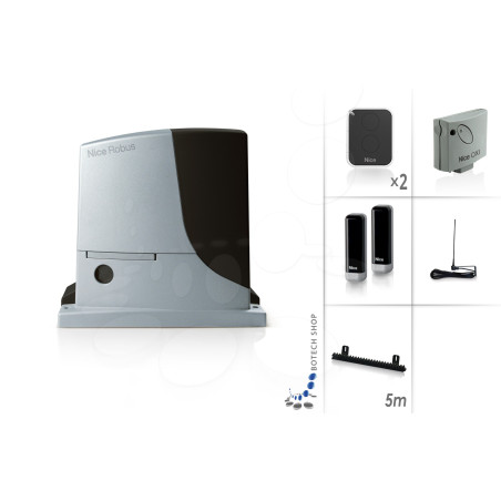 NICE ROBUS 1000 Moteur 24V pour les portails coulissants - Kit M