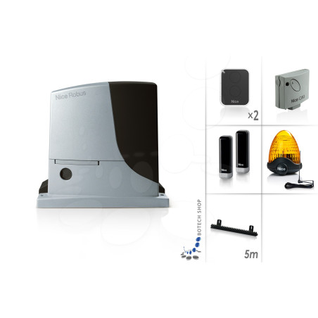 NICE ROBUS 1000 Moteur 24V pour les portails coulissants - Kit L