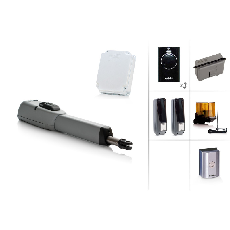 FAAC 415 LS/1 Moteur 24V pour les portails battants - Kit XL