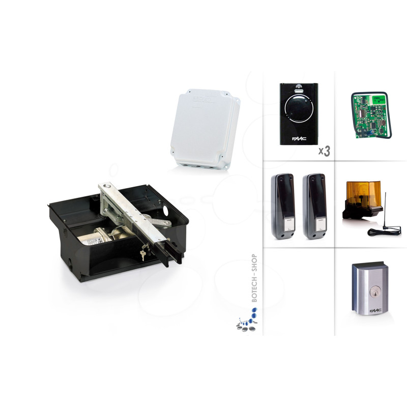 FAAC 770/1 Moteur enterré 24V pour les portails battants  - Kit XL