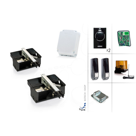 FAAC 770/2 Moteur enterré 24V pour les portails battants - Kit L