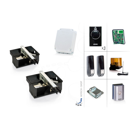 FAAC 770/2 Moteur enterré 24V pour les portails battants - Kit XL