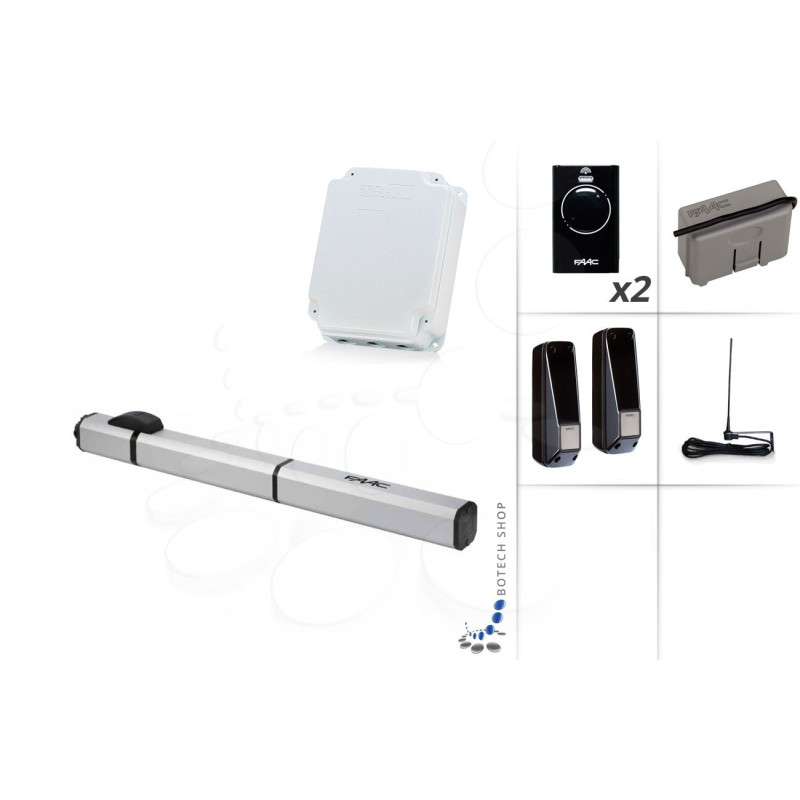 FAAC S450H CBAC Kit (M) Motorisation portail pour un battant