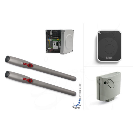 Kit S  de motorisation NICE WINGO 3524 HS pour portail battant