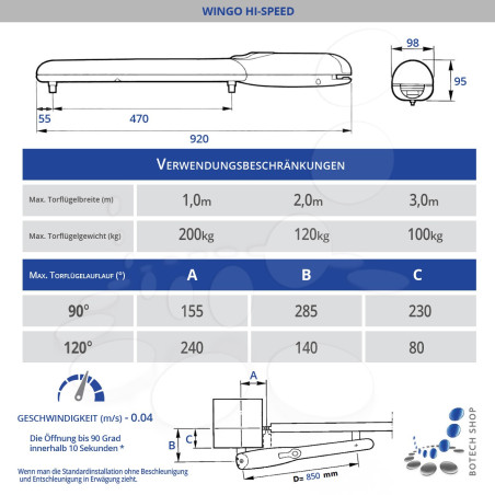 Motorisation NICE WINGO 3524 HS pour portail battant Motorisation NICE WINGO 3524 HS pour portail battant