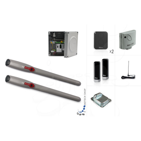Kit S  de motorisation NICE WINGO 3524 HS pour portail battant