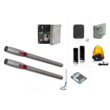 Kit M de motorisation NICE WINGO 3524 HS pour portail battant