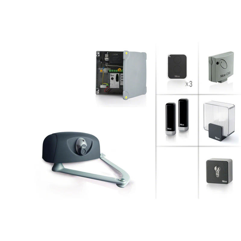 NICE HYPPO 7005/1 Moteur 230V pour les portails battants - Kit XL