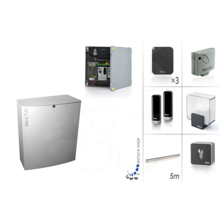 NICE TUB Moteur 400V (3 phases) pour les portails coulissants - Kit XL