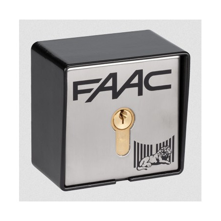 Sélecteur à clé FAAC T20E (401012) montage apparent