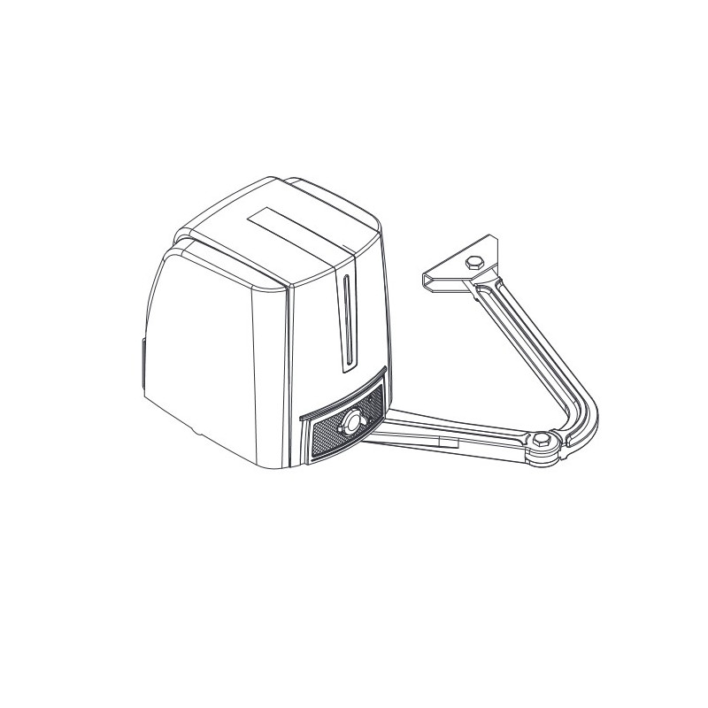 CAME FAST FA7024CB Moteur 24V pour les portails battants