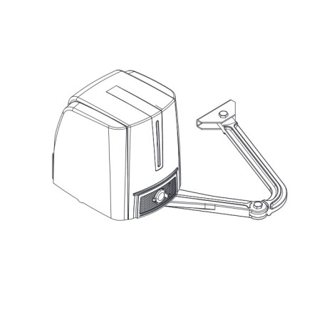 CAME FAST FA7024CB Moteur 24V pour les portails battants