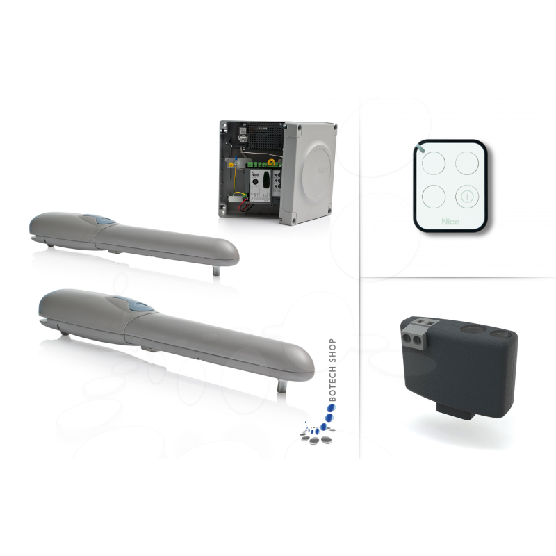 NICE WINGO/2 Moteur 230V pour les portails battants - Kit S