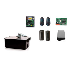 Kit complet portail un seul battant moteur portail CAME FROG A24E
