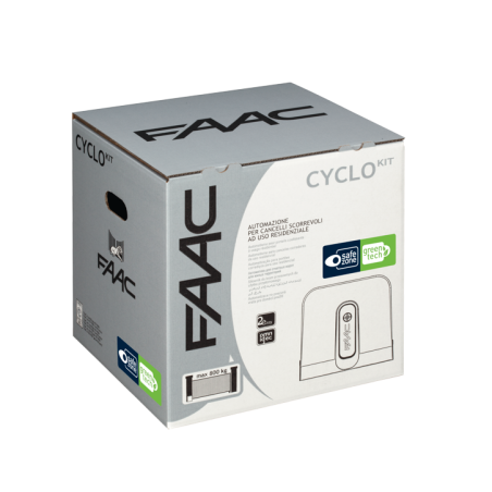 FAAC CYCLO 721 – Kit motorisation 24V portail coulissant 800 kg