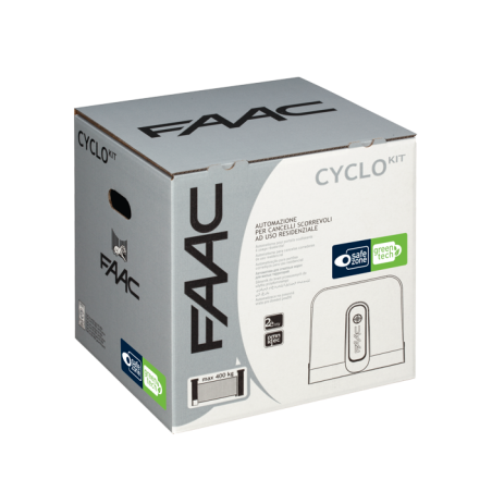 FAAC CYCLO 720 – Motorisation 24V portail coulissant 400 kg