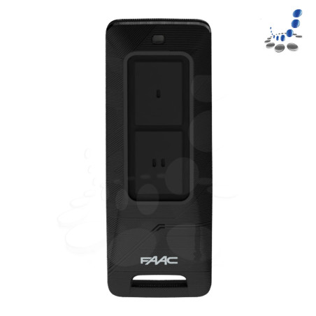 Telecommande FAAC XT2 FDS 433-868MHz