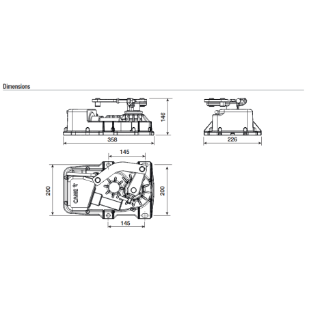 CAME FROG-X motorisation enterrée rapide pour portail battant