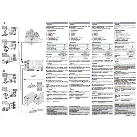 CAME RLB (FA00148M4A) module pour batteries de secours.