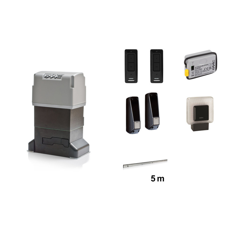 FAAC 844 C Z16 Moteur 230V pour les portails coulissants - Kit L