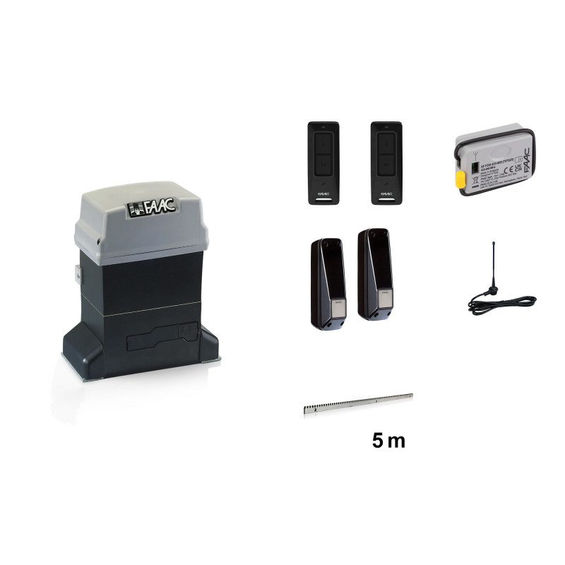 FAAC 746 C Z16 motorisation pour portail coulissant jusqu'a 600 kg - Kit M