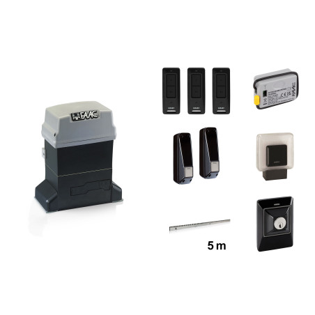 FAAC 746 C Z16 motorisation pour portail coulissant jusqu'a 600kg - Kit XL