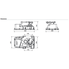 Kit CAME FROG-X/1 – Motorisation enterrée portail battant 1 vantail
