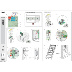 CAME LB38 - Carte pour le branchement des batteries de secours